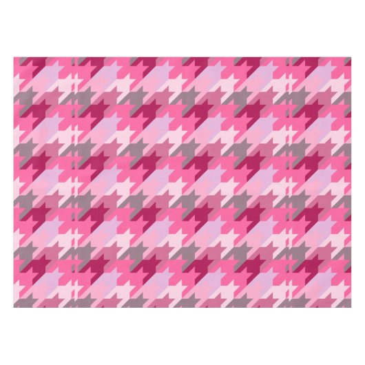 Vintage Mode - Muster Moderner Frühling Tischdecke (Vorderseite (Horizontal))