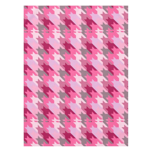 Vintage Mode - Muster Moderner Frühling Tischdecke (Vorderseite)