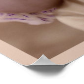 Vintage Mode "Pink Lady" Poster (Ecke)