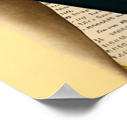 Vintage Mode Poster (Ecke)