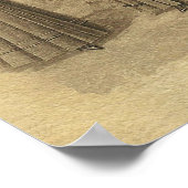 Vintage Mode Poster (Ecke)