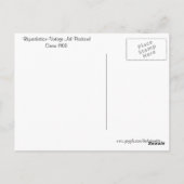 Vintage Mode Postkarte (Rückseite)