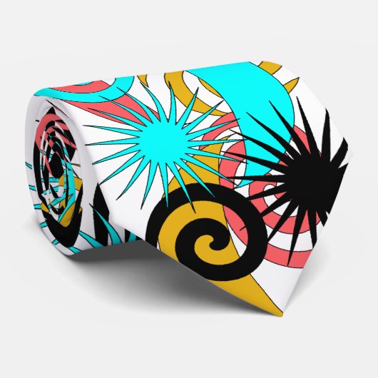 Vintage Mode-Retro Krawatte (Gerollt)