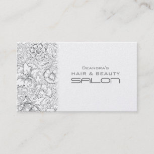 Vintage Mode-Salon-Verabredungs-Geschäfts-Karte Terminkarte