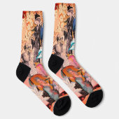 Vintage Mode Socken (Rechts)