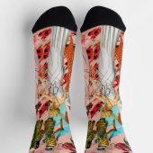 Vintage Mode Socken (Oben)