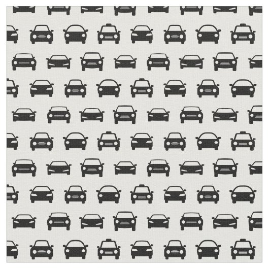 Vintage Modellautobahn Stoff (Nahaufnahme)