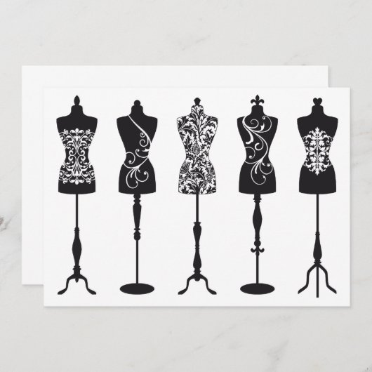 Vintage Modemannequins (Vorne/Hinten)