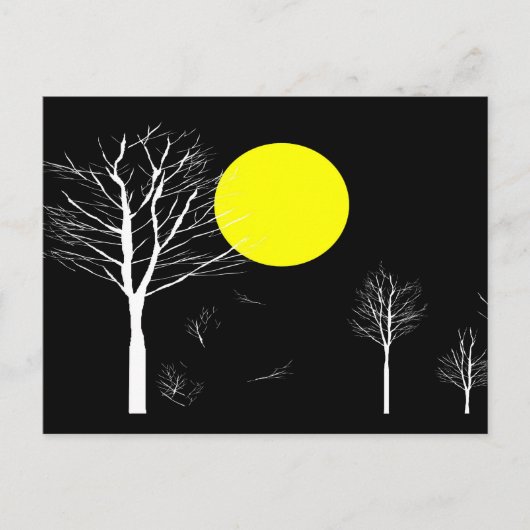 Vintage Modemnacht #2 Postkarte (Vorderseite)