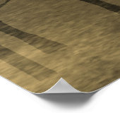 Vintage Modemnacht #4 Poster (Ecke)