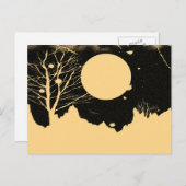 Vintage Modemnacht Nr. 3 Postkarte (Vorne/Hinten)