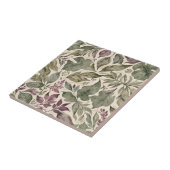 Vintage moderne Blätter Fliese (Seite)