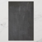 Vintage moderne Blumenmotive im Chalkboard-Designe Flyer (Hinten)