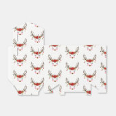 Vintage moderne Blumenstrauß Geschenkschachtel (Ungefaltet)