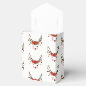 Vintage moderne Blumenstrauß Geschenkschachtel (Geöffnet)