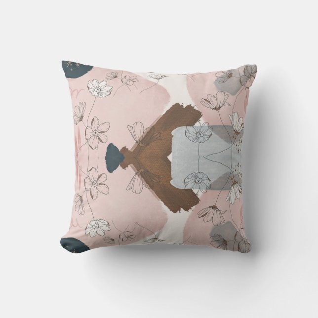 VINTAGE MODERNE, FARBIGE ABSTRAKTE KUNST DURCH PIL KISSEN (Vorderseite)