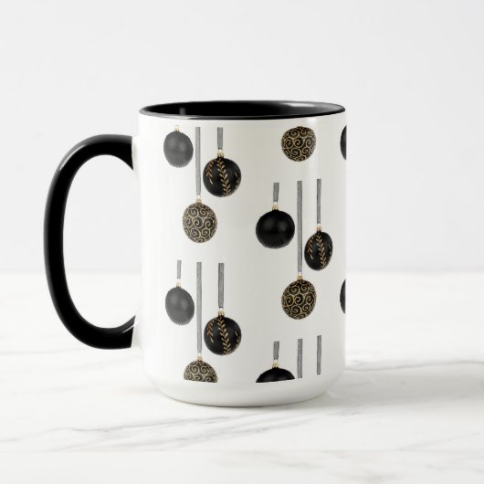 Vintage moderne Ornamente Tasse (Links)