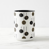 Vintage moderne Ornamente Tasse (Zentrum)