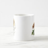 Vintage Mohnblumen Kaffeetasse (Mittel)