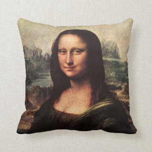 Vintage-Mona-Lisa-Kissen Leonardo DaVinci Kissen