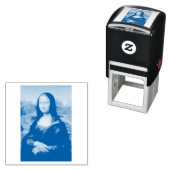 VINTAGE MONA LISA RUBBER BRIEFMARKE PERMASTEMPEL (Beispiel)