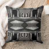 Vintage Monaco Fürstentum Fürstentum Palast Mouse Kissen (Decke)