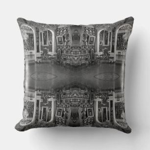 Vintage-Monaco-Palace-Prince-Blauer-Raum-Mauspad Kissen