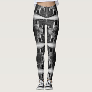 Vintage Monaco Prince's palace Thron Room Leggings