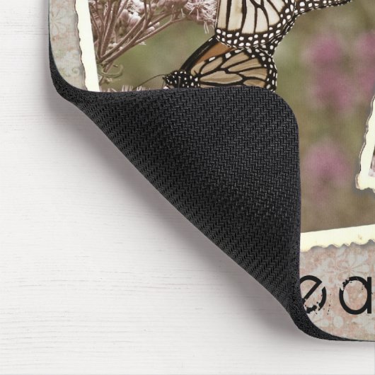 Vintage Monarchfalter Mousepad (Ecke)