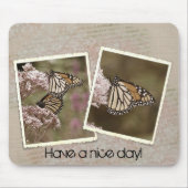 Vintage Monarchfalter Mousepad (Vorne)