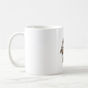 Vintage-Mond-Seeschildkröte-Gravur-Shirt-Design_1 Kaffeetasse