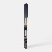 Vintage Mondhorizont iPhone 16 Hülle (Rechte Seite)