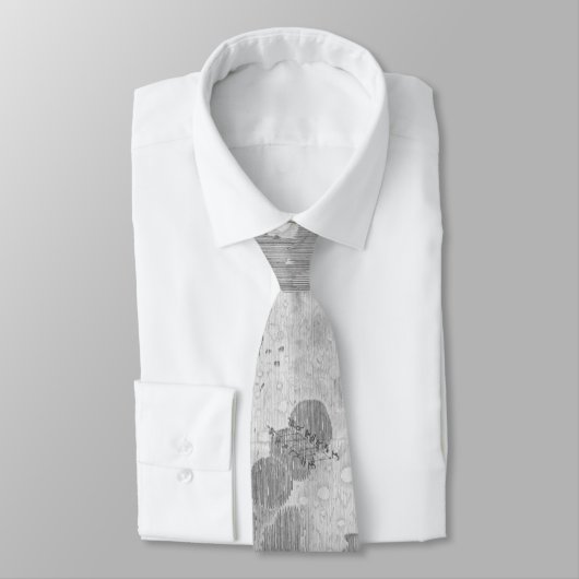 Vintage Mondkarte (1647) Krawatte (Gebunden)