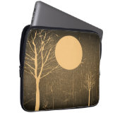 Vintage Mondnacht 4 Laptopschutzhülle (Vorne Rechts)