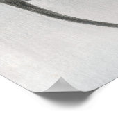 Vintage Mondreflexion Poster (Ecke)