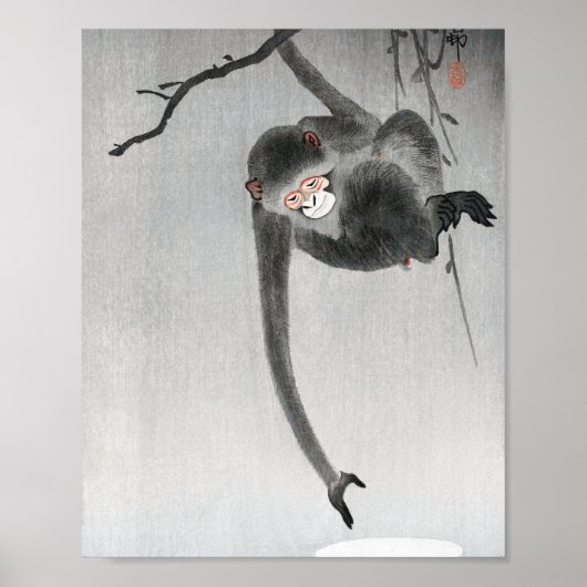 Vintage Mondreflexion Poster (Vorne)