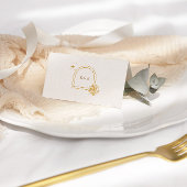 Vintage Mondstars Hochzeiten Platzkarte