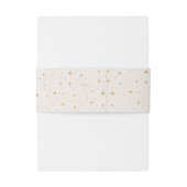 Vintage Mondstars Hochzeitsband Einladungsbanderole (Rückseitenbeispiel)