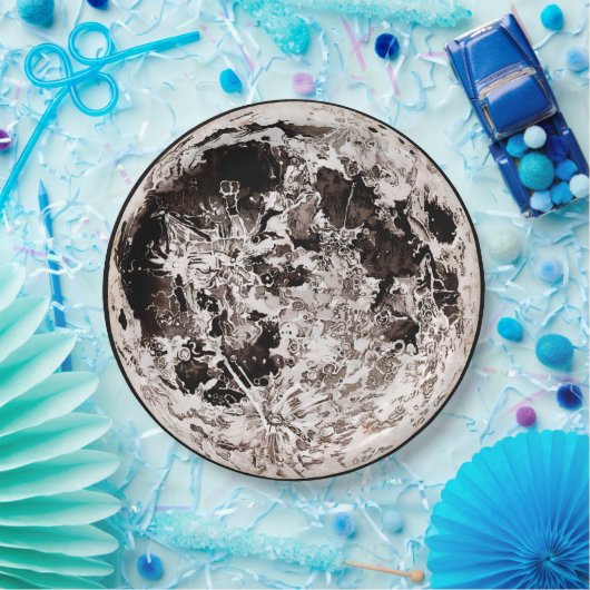 Vintage Mondtäuschung Pappteller (Party)