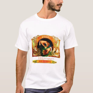 Vintage Money Zigarren Rauchende Zigarre Schachtel T-Shirt