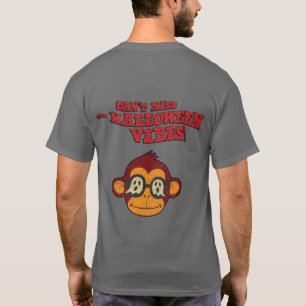 Vintage Monkey Ghost – Kann Halloween nicht verpas T-Shirt