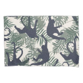 Vintage Monkey Pattern Kissenbezug (Vorderseite)