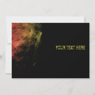 Vintage monochrome Grunge-Lodge Art Einladung