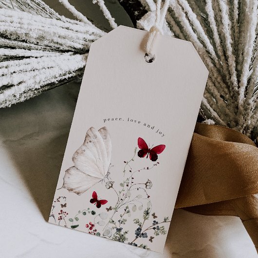 Vintage Monografie Geschenkanhänger