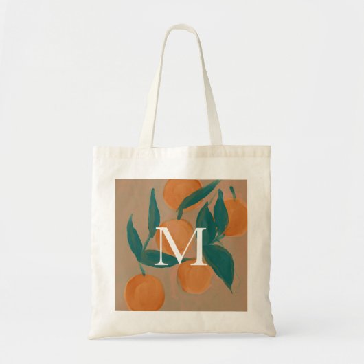 Vintage Monogram Frucht Vintage Budget-Tasche Tragetasche (Vorne)