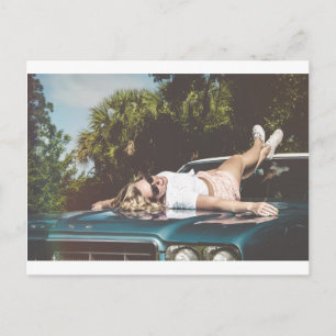 Vintage Monroe Inspiriert Postkarte