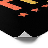 Vintage Monster Truck Are Poster (Ecke)