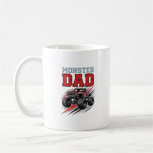 Vintage-Monster-Truck-Shirt-Design für Monster-Vät Kaffeetasse