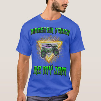Vintage Monster Trucks sind meine Jam - Truck Boys T-Shirt