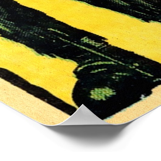 Vintage Monster-Werbung Poster (Ecke)